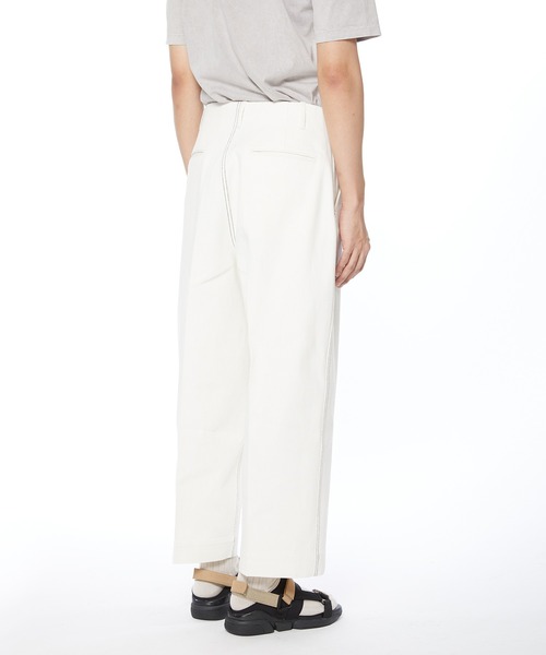KURO(クロ)の「【KURO × J.PRESS】DENIM TROUSER(スラックス・メンズ・インディゴブルー/ホワイト・MEDIUM/LARGE/SMALL)」の9枚目の写真