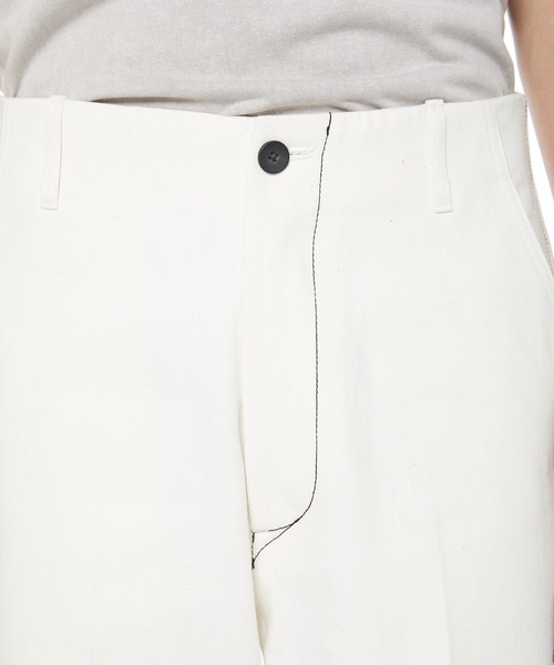 KURO(クロ)の「【KURO × J.PRESS】DENIM TROUSER(スラックス・メンズ・インディゴブルー/ホワイト・MEDIUM/LARGE/SMALL)」の13枚目の写真