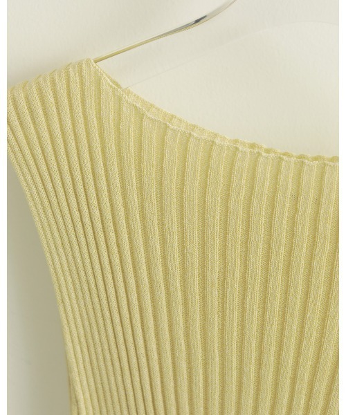 TODAYFUL（トゥデイフル）の「リブニットタンクトップ（タンクトップ・レディース・キナリ/グリーン系その他/ラベンダー・FREE）」の7枚目の写真