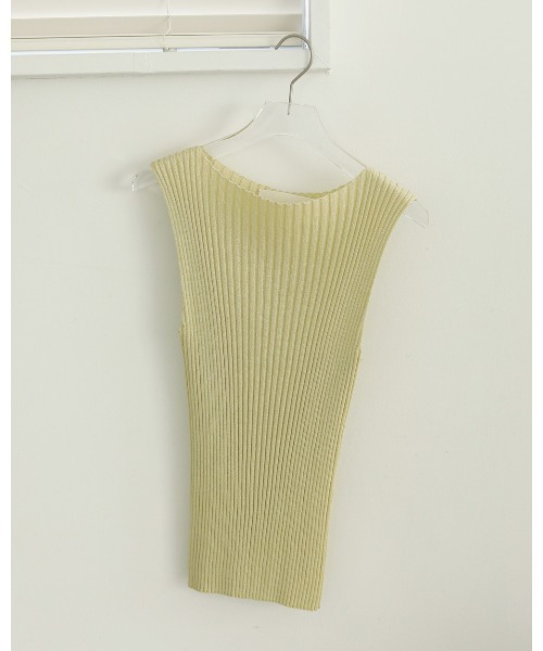 TODAYFUL（トゥデイフル）の「リブニットタンクトップ（タンクトップ・レディース・キナリ/グリーン系その他/ラベンダー・FREE）」の11枚目の写真