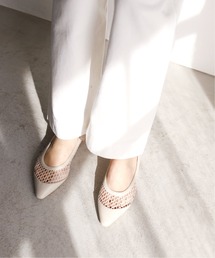 SLOBE IENA | 【MOHI/モヒ】メッシュポインテッドパンプス◆(パンプス)