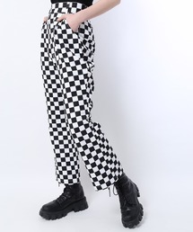 WC | WC/フラッグチェックパンツ(スラックス)