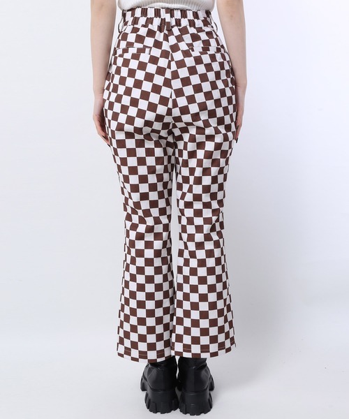 WC(ダブル シー)の「WC/フラッグチェックパンツ(スラックス・レディース・グリーン/ブラック/ブラウン・FREE)」の22枚目の写真
