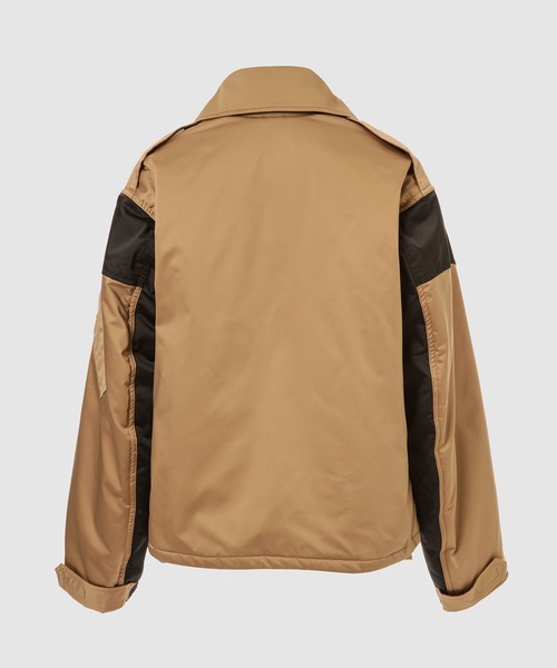 EZUMi(エズミ)の「JACKET(ブルゾン・レディース・ベージュ/カーキ・SMALL/MEDIUM)」の3枚目の写真