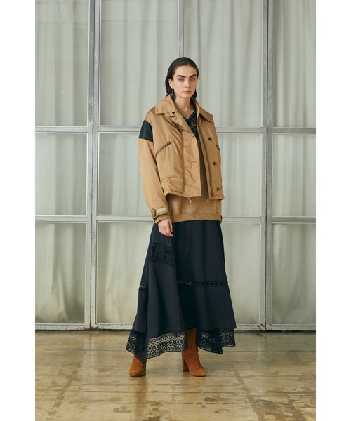 EZUMi(エズミ)の「JACKET(ブルゾン・レディース・ベージュ/カーキ・SMALL/MEDIUM)」の7枚目の写真