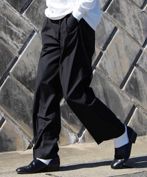 y/m by れぽすけ | -Loose wide straight pants - / ルーズワイドストレートパンツ(スラックス)