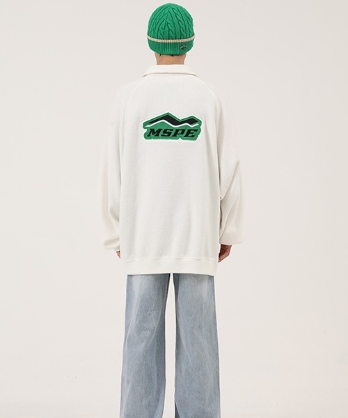 完売アイテム JAYDEN CRACK SWEAT TOPストーン B'2nd｜ATON (エイトン) NATURAL DYE URAKE OVERSIZED SWEAT