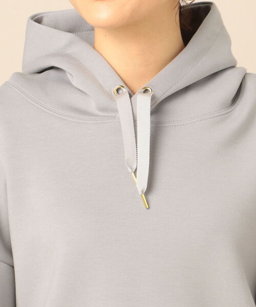 NOLLEY’S（ノーリーズ）の「【WEB限定】ドルマンパーカー（パーカー・レディース・グレイッシュベージュ/ブラウン/ラベンダー/サックスブルー・38）」の8枚目の写真