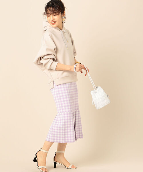 NOLLEY’S（ノーリーズ）の「【WEB限定】ドルマンパーカー（パーカー・レディース・グレイッシュベージュ/ブラウン/ラベンダー/サックスブルー・38）」の18枚目の写真