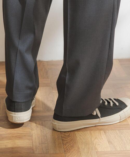 MoonStar（ムーンスター）の「『別注』MOONSTAR×FORK&SPOON　LOWBASKET（スニーカー・メンズ・ブラック/グレー・26/27/26.5）」の4枚目の写真