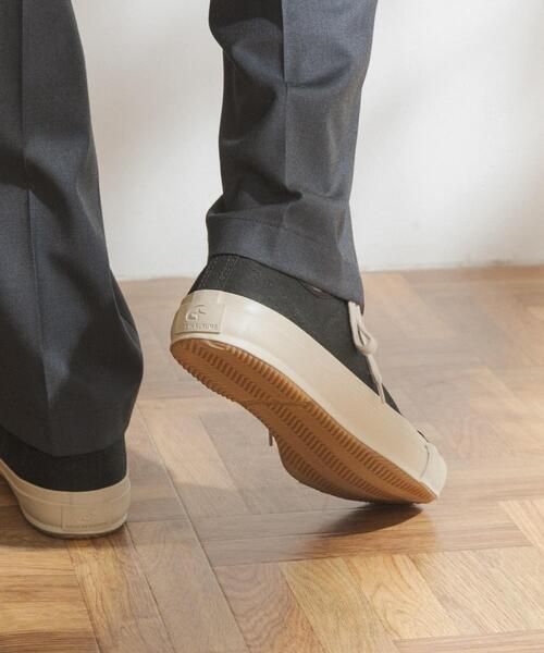 MoonStar（ムーンスター）の「『別注』MOONSTAR×FORK&SPOON　LOWBASKET（スニーカー・メンズ・ブラック/グレー・26/27/26.5）」の5枚目の写真