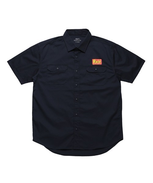 BAIT（ベイト）の「BAIT ベイト MART WORKSHIRTS - 214-BAT-SHT-001（シャツ/ブラウス・メンズ・Navy・M/L）」の3枚目の写真