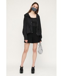 SLY | RAM LEO HW PIN TUCK S/PT/レオパードピンタックショートパンツ(スラックス)