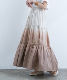 VIS | シャンブレーローンティアードスカート(スカート)