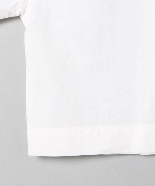 JEANASIS（ジーナシス）の「カットワークカラーショートシャツ/943114（シャツ/ブラウス・レディース・ホワイト/アイボリー/ブラック/オレンジ・FREE）」の9枚目の写真