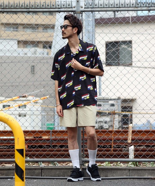 DC SHOES（ディーシーシューズ）の「21 ALLOVER SS SHIRT/DC総柄半袖シャツ（シャツ/ブラウス・メンズ・ブラック系その他/ブラック×ゴールド/マスタード/ブラック・X-LARGE/LARGE/MEDIUM）」の20枚目の写真