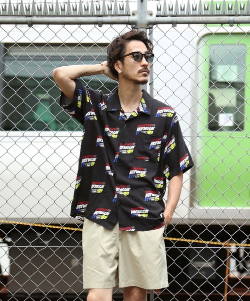DC SHOES（ディーシーシューズ）の「21 ALLOVER SS SHIRT/DC総柄半袖シャツ（シャツ/ブラウス・メンズ・ブラック系その他/ブラック×ゴールド/マスタード/ブラック・X-LARGE/LARGE/MEDIUM）」の19枚目の写真