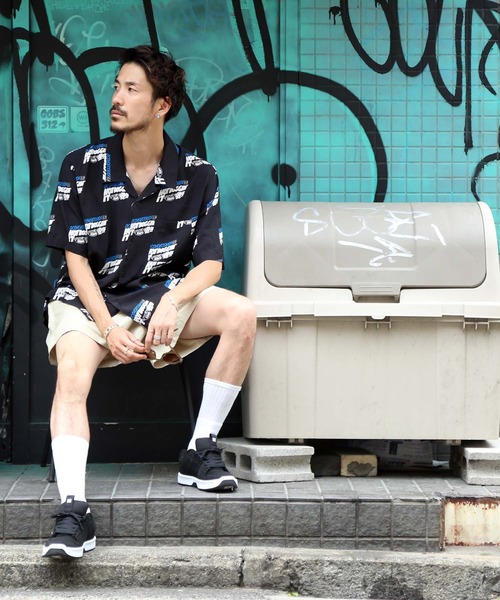 DC SHOES（ディーシーシューズ）の「21 ALLOVER SS SHIRT/DC総柄半袖シャツ（シャツ/ブラウス・メンズ・ブラック系その他/ブラック×ゴールド/マスタード/ブラック・X-LARGE/LARGE/MEDIUM）」の22枚目の写真
