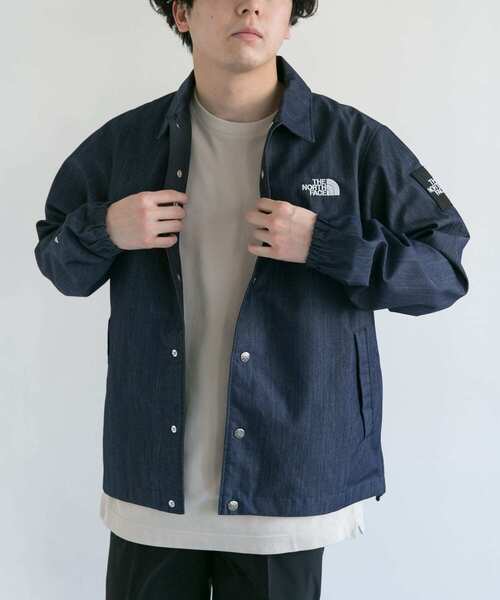 THE NORTH FACE(ザノースフェイス)の「THE NORTH FACE GTX Denim Coach Jacket(ブルゾン・メンズ・ブラック/インディゴブルー・MEDIUM/LARGE)」の2枚目の写真