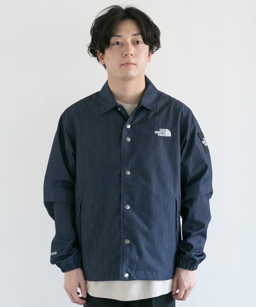 THE NORTH FACE(ザノースフェイス)の「THE NORTH FACE GTX Denim Coach Jacket(ブルゾン・メンズ・ブラック/インディゴブルー・MEDIUM/LARGE)」の6枚目の写真