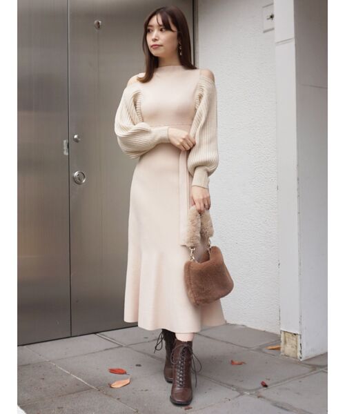 セール ブランド古着 ニットワンピース ワンピース Mercuryduo マーキュリーデュオ のファッション通販 Zozoused