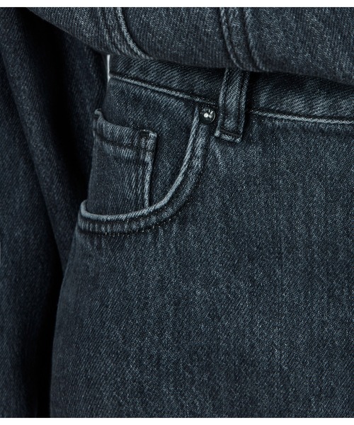 ALLSAINTS(オールセインツ)の「DAKOTA DENIM DRESS | DAKOTA デニム ドレス・ワンピース(ワンピース・レディース・ブラック・6/4/8/10)」の7枚目の写真