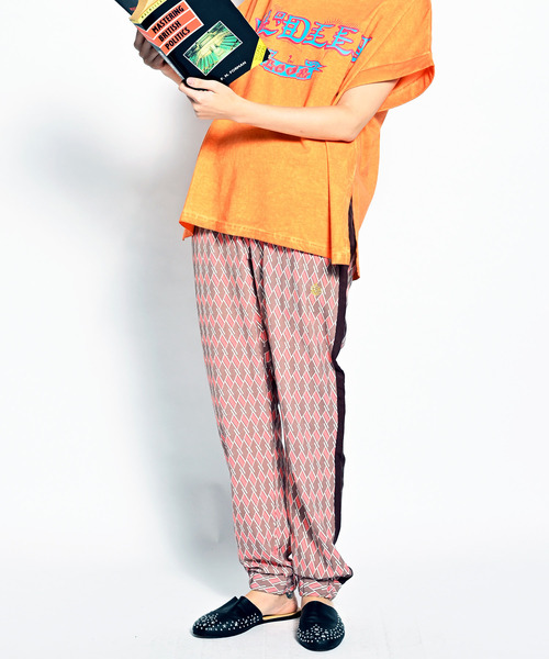 ALDIES（アールディーズ）の「Rhombus Easy Pants / ロンバスイージーパンツ（その他パンツ・メンズ・ピンク/ブルー/ブラック/ネイビー・SMALL/LARGE/MEDIUM/X-LARGE）」の4枚目の写真