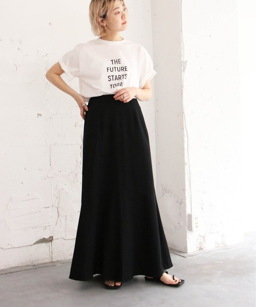 notch.（ノッチ）の「マキシマーメイドスカート（スカート・レディース・ブラック/ベージュ・TM/M）」の13枚目の写真