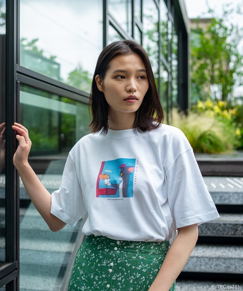 And Tom Jerry And プリントtシャツ Tシャツ カットソー トップス Zozotown限定 Tom Jerry トムアンドジェリー のファッション