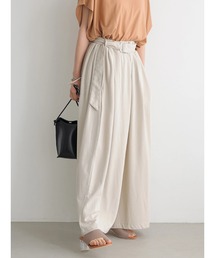 AMERICAN HOLIC | ベルト付きカットワイドパンツ(その他パンツ)