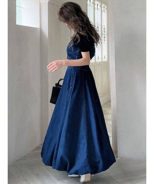 RESEXXY（リゼクシー）の「フェイクレザーポイントビスチェ【セットアップ着用可能】（キャミソール・レディース・アイボリー/インディゴブルー/ベージュ・FREE）」の16枚目の写真