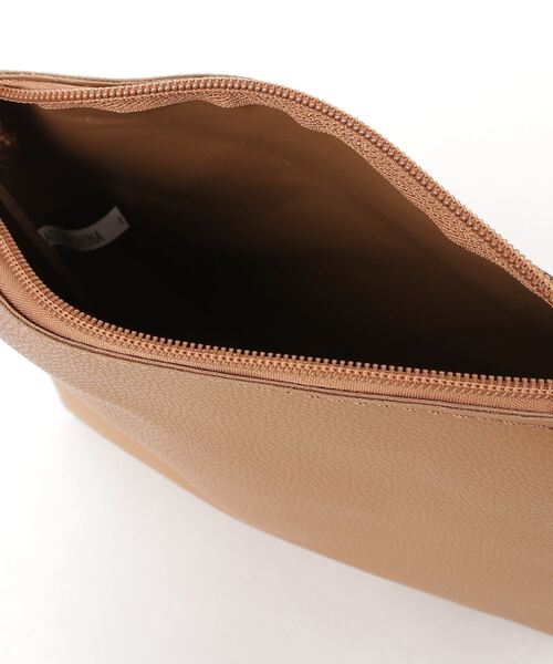 SETUP7（セットアップセブン）の「【SETUP7】プレミアムPUレザースクエアショルダートート KNF（トートバッグ・レディース・ブラック/ブラウン・FREE）」の4枚目の写真