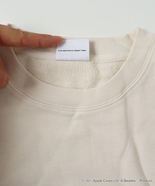 The Beatles（ザビートルズ）の「THE BEATLES プリント刺繍トレーナー（スウェット・メンズ・チャコールグレー/オフホワイト/ホワイト系その他/グレー系その他/ホワイト系その他2/グレー系その他2・LL/M/L）」の13枚目の写真