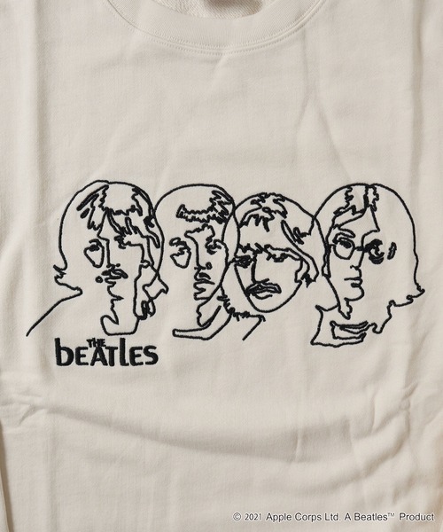 The Beatles（ザビートルズ）の「THE BEATLES プリント刺繍トレーナー（スウェット・メンズ・チャコールグレー/オフホワイト/ホワイト系その他/グレー系その他/ホワイト系その他2/グレー系その他2・LL/M/L）」の15枚目の写真