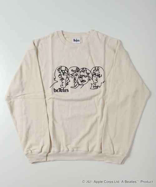 The Beatles（ザビートルズ）の「THE BEATLES プリント刺繍トレーナー（スウェット・メンズ・チャコールグレー/オフホワイト/ホワイト系その他/グレー系その他/ホワイト系その他2/グレー系その他2・LL/M/L）」の14枚目の写真