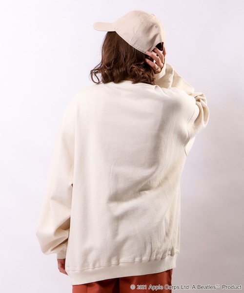 The Beatles（ザビートルズ）の「THE BEATLES プリント刺繍トレーナー（スウェット・メンズ・チャコールグレー/オフホワイト/ホワイト系その他/グレー系その他/ホワイト系その他2/グレー系その他2・LL/M/L）」の20枚目の写真