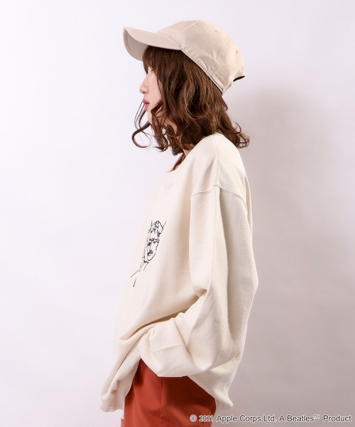 The Beatles（ザビートルズ）の「THE BEATLES プリント刺繍トレーナー（スウェット・メンズ・チャコールグレー/オフホワイト/ホワイト系その他/グレー系その他/ホワイト系その他2/グレー系その他2・LL/M/L）」の21枚目の写真