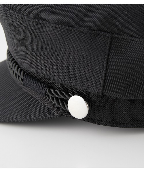 AZUL by moussy（アズールバイマウジー）の「MARINE CASQUETTE/マリンキャスケット（キャスケット・レディース・ライトベージュ/ブラック/ブラウン・FREE）」の4枚目の写真