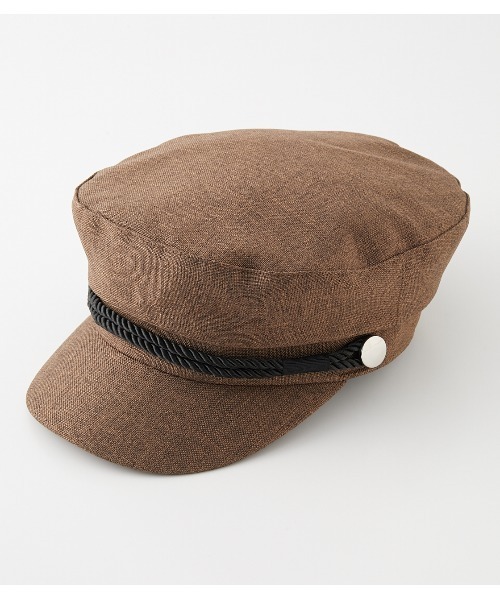 AZUL by moussy（アズールバイマウジー）の「MARINE CASQUETTE/マリンキャスケット（キャスケット・レディース・ライトベージュ/ブラック/ブラウン・FREE）」の13枚目の写真