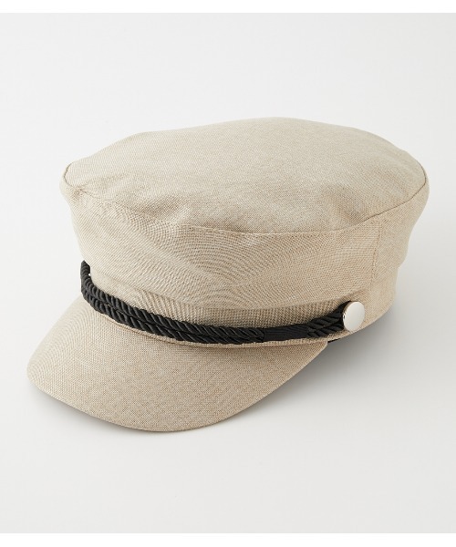 AZUL by moussy（アズールバイマウジー）の「MARINE CASQUETTE/マリンキャスケット（キャスケット・レディース・ライトベージュ/ブラック/ブラウン・FREE）」の12枚目の写真