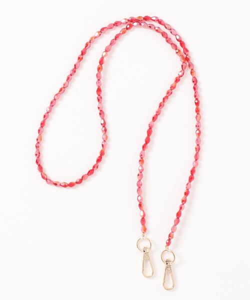 natural couture（ナチュラルクチュール）の「Ｂｉｒｔｈｓｔｏｎｅ選べるショルダーチェーン（その他小物・レディース・グレー/レッド/ピンク/シルバー/グリーン/クリア・FREE）」の5枚目の写真