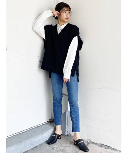 MURUA（ムルーア）の「ナローベルトフラットパンプス（パンプス・レディース・ブラック/ベージュ/その他1・35/36/37）」の5枚目の写真