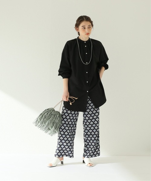 JOURNAL STANDARD relume（ジャーナルスタンダード　レリューム）の「コットンタイプライターギャザーブラウス◆（シャツ/ブラウス・レディース・ホワイト/ブラック/ブルー・FREE）」の19枚目の写真