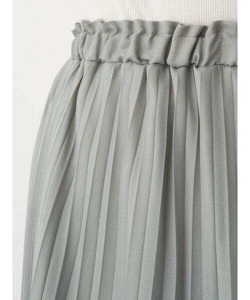 earth music&ecology（アースミュージックアンドエコロジー）の「シフォンプリーツスカート ＊（スカート・レディース・ミント/ライトベージュ/ブラウン系その他4/ピンク/チャコールグレー/ベージュ系その他4・FREE）」の13枚目の写真