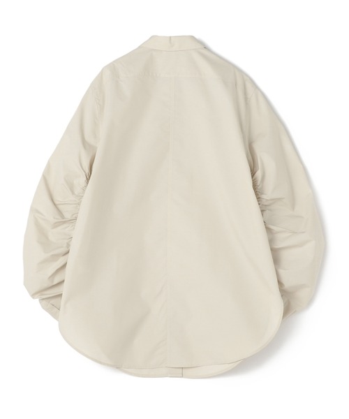 3.1 Phillip Lim（スリーワンフィリップリム）の「3.1 PHILLIP LIM / ギャザースリーブシャツ（シャツ/ブラウス・レディース・ライトベージュ・0）」の4枚目の写真