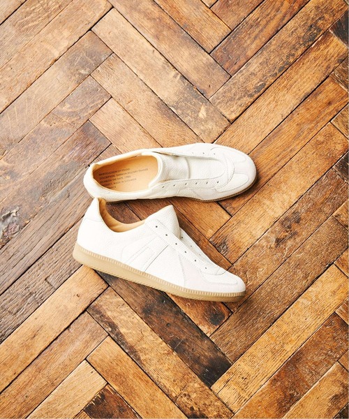 REPRODUCTION OF FOUND(リプロダクションオブファウンド)の「【REPRODUCTION OF FOUND】 別注 ジャーマントレーナー(スニーカー・メンズ・ホワイト/ブラック・40/41/42/43)」の9枚目の写真