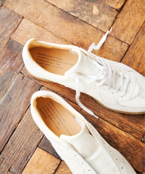 REPRODUCTION OF FOUND(リプロダクションオブファウンド)の「【REPRODUCTION OF FOUND】 別注 ジャーマントレーナー(スニーカー・メンズ・ホワイト/ブラック・40/41/42/43)」の16枚目の写真