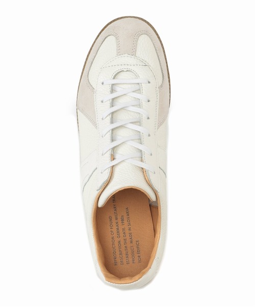 REPRODUCTION OF FOUND(リプロダクションオブファウンド)の「【REPRODUCTION OF FOUND】 別注 ジャーマントレーナー(スニーカー・メンズ・ホワイト/ブラック・40/41/42/43)」の13枚目の写真