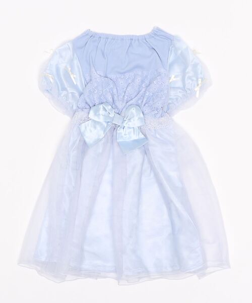 axes femme(アクシーズファム)の「レース×チュールドレスOP(ドレス・キッズ・ピンク/ブルー・SMALL/MEDIUM/LARGE/X-LARGE)」の3枚目の写真