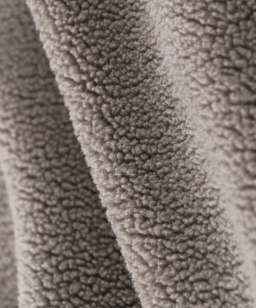 BRANSHES（ブランシェス）の「ノーカラーボアブルゾン（ブルゾン・キッズ・ブラウン/ピンクベージュ/アイボリー・90cm/110cm/100cm/120cm/130cm/140cm/150cm）」の13枚目の写真